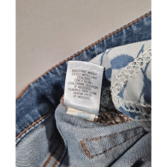 J. Jill Denim Women's Smooth Fit Straight Leg Cropped Jeans Size 6 - Picture 7 of 10